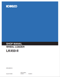 KOBELCO LK450-II WHEEL LOADER SHOP MANUAL PDF
