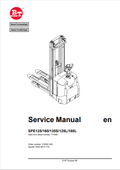 BT FORKLIFT SPE125, 160, 135S, 125L, 160L SERVICE MANUAL PDF