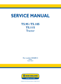New Holland T5.95, T5.105, T5.115 Tractor Service Manual 84568014 PDF