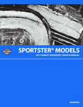 2017 HARLEY-DAVIDSON SPORTSTER, IRON 883, FORTY-EIGHT, SUPERLOW, 1200 CUSTOM, ROADSTER SERVICE MANUAL 94000384 - PDF