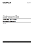 Caterpillar Cat 308E2 CR Mini HYD Excavator Electrical and Hydraulic Schematic Manual PDF | S/N TMX