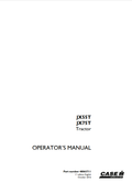 Case JX55T, JX75T Tractor Operator Manual 48063711 PDF