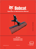 BOBCAT 60, 72, 84 3PT RAKE OPERATION AND MAINTENANCE MANUAL 7383793 PDF