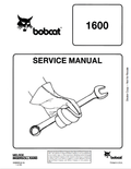 BOBCAT 1600 SERVICE MANUAL 6566906 PDF