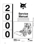 BOBCAT 2000 SERVICE MANUAL 6566180 PDF