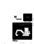 BOBCAT 220 HYDRAULIC EXCAVATOR OPERATION AND MAINTENANCE MANUAL 6720379 PDF
