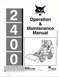 BOBCAT 2400 LOADER OPERATION AND MAINTENANCE MANUAL 6570571 PDF