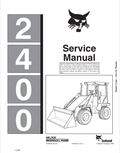 BOBCAT 2400 LOADER SERVICE MANUAL 6720455 PDF