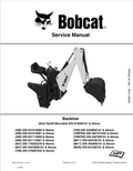 BOBCAT 406, 506, 607, 709, 709FDS, 8811, MO6 BACKHOE SERVICE MANUAL 6904107 PDF