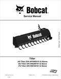 BOBCAT 40, 62, 76 TILLER SERVICE MANUAL 6903130 PDF