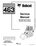 BOBCAT 463 LOADER SERVICE MANUAL 6901812 PDF