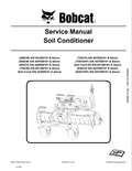 BOBCAT 48SCM, 60SCM, 60SCH, 72SCM SOIL CONDITIONER SERVICE MANUAL 6901113 PDF