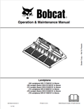 BOBCAT 48, 72, 78 LANDPLANE OPERATION AND MAINTENANCE MANUAL 6901095 PDF