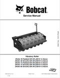 BOBCAT 48, 73, 80 VIBRATORY ROLLER SERVICE MANUAL 6987313 PDF