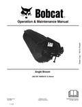 BOBCAT 48 ANGLE BROOM OPERATION AND MAINTENANCE MANUAL 6901268 PDF