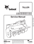 BOBCAT 52, 68 INCH TILLER SERVICE MANUAL 6900893 PDF