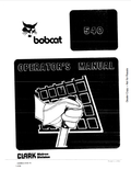 BOBCAT 540 LOADER OPERATOR MANUAL 6556844 PDF