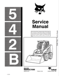 BOBCAT 542B LOADER SERVICE MANUAL 6570791 PDF