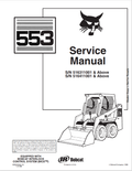 BOBCAT 553 LOADER SERVICE MANUAL 6900450 PDF
