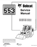 BOBCAT 553 LOADER SERVICE MANUAL 6903125 PDF