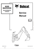 BOBCAT 625S BACKHOE SERVICE MANUAL 6986908 PDF