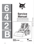 BOBCAT 642-B LOADER SERVICE MANUAL 6570275 PDF