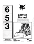 BOBCAT 653 LOADER SERVICE MANUAL 6724493 PDF