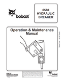 BOBCAT 6560 HYDRAULIC BREAKER OPERATION AND MAINTENANCE MANUAL 6900437 PDF