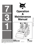 BOBCAT 731 LOADER OPERATION AND MAINTENANCE MANUAL 6556326 PDF