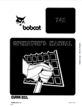 BOBCAT 741 LOADER OPERATOR MANUAL 6556858 PDF