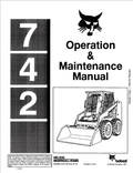BOBCAT 742 LOADER OPERATION AND MAINTENANCE MANUAL 6556860 PDF