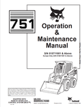 BOBCAT 751 LOADER OPERATION AND MAINTENANCE MANUAL 6900417 PDF