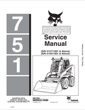 BOBCAT 751 LOADER SERVICE MANUAL 6724925 PDF