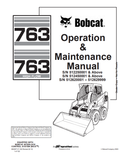 BOBCAT 763, 763 HIGH FLOW LOADER OPERATION AND MAINTENANCE MANUAL 6900971 PDF