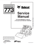 BOBCAT 773 LOADER SERVICE MANUAL 6900092 PDF