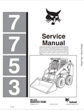 BOBCAT 7753 LOADER SERVICE MANUAL 6720899 PDF