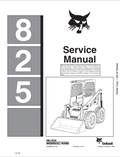 BOBCAT 825 LOADER SERVICE MANUAL 6549899 PDF