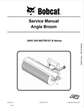 BOBCAT 84V ANGLE BROOM SERVICE MANUAL 6901448 PDF