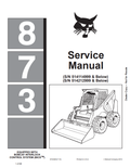 BOBCAT 873 LOADER SERVICE MANUAL 6724280 PDF