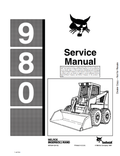BOBCAT 980 LOADER SERVICE MANUAL 6570341 PDF