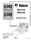 BOBCAT A300 TURBO, A300 TURBO HIGH FLOW SERVICE MANUAL 6901932 PDF