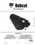 BOBCAT ANGLE BROOM SERVICE MANUAL 6900895 PDF