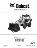 BOBCAT B730 BACKHOE LOADER SERVICE MANUAL 7402295 PDF