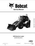 BOBCAT B780 BACKHOE LOADER SERVICE MANUAL 7363907 PDF