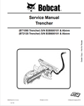 BOBCAT BT1090, BT2120 TRENCHER SERVICE MANUAL 6990978 PDF