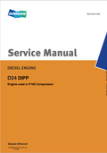 BOBCAT DOOSAN D24 DIPP DIESEL ENGINE SERVICE MANUAL 7270395 PDF