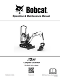 BOBCAT E10 COMPACT EXCAVATOR OPERATION AND MAINTENANCE MANUAL 7334487 PDF