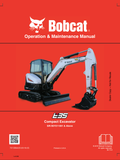 BOBCAT E35 COMPACT EXCAVATOR OPERATION AND MAINTENANCE MANUAL 7311299 PDF