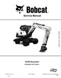 BOBCAT E57W COMPACT EXCAVATOR SERVICE MANUAL 7280536 PDF