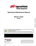 BOBCAT INGERSOLL RAND UTILITY EQUIPMENT WL440 WHEEL LOADER OPERATING AND MAINTENANCE MANUAL 22509418 PDF